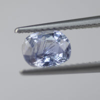 0.98 cts Unheated Natural Blue Sapphire Loose Gemstone Cushion Cut