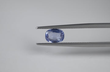 1.09 cts Unheated Natural Blue Sapphire Loose Gemstone Cushion Cut