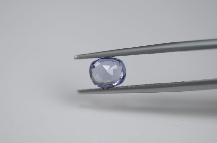 1.17 cts Unheated Natural Blue Sapphire Loose Gemstone Cushion Cut