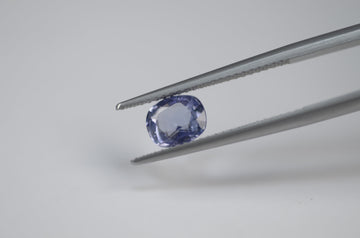 1.17 cts Unheated Natural Blue Sapphire Loose Gemstone Cushion Cut