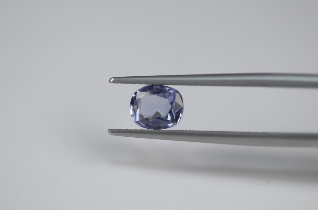 1.17 cts Unheated Natural Blue Sapphire Loose Gemstone Cushion Cut
