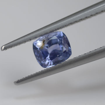 0.86 cts Unheated Natural Blue Sapphire Loose Gemstone Cushion Cut