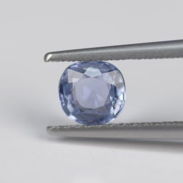 0.65 cts Unheated Natural Blue Sapphire Loose Gemstone Cushion Cut