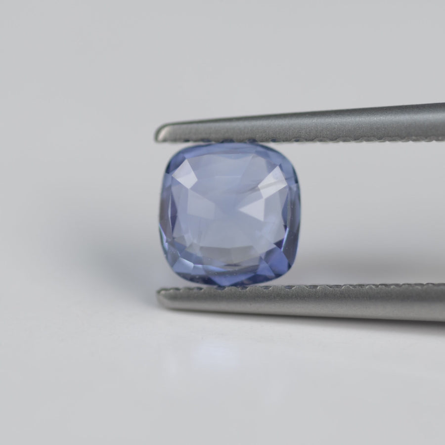 0.79 cts Unheated Natural Blue Sapphire Loose Gemstone Cushion Cut