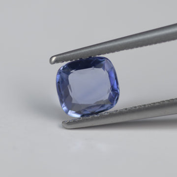 0.82 cts Unheated Natural Blue Sapphire Loose Gemstone Cushion Cut