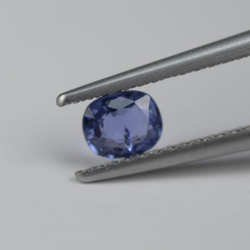 0.39 cts Unheated Natural Blue Sapphire Loose Gemstone Cushion Cut