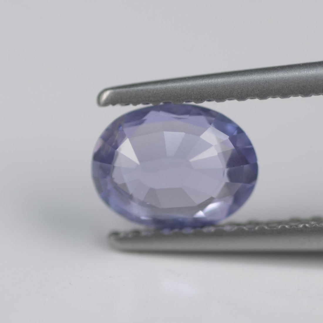 0.82 cts Unheated Natural Purple Sapphire Loose Gemstone Oval Cut