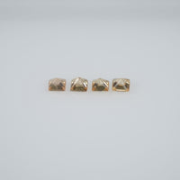 1.7-2.2  mm Natural Calibrated Yellow Sapphire Loose Gemstone Princess Cut