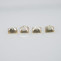 2.2-2.8 mm Natural Calibrated Yellow Sapphire Loose Gemstone Princess Cut