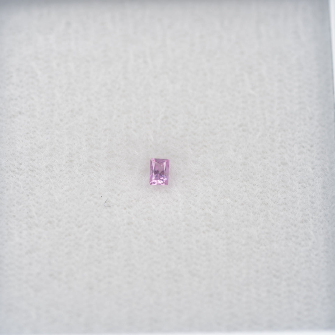 LOTS:Natural Pink Sapphire Loose Gemstone Baguette Princess Cut