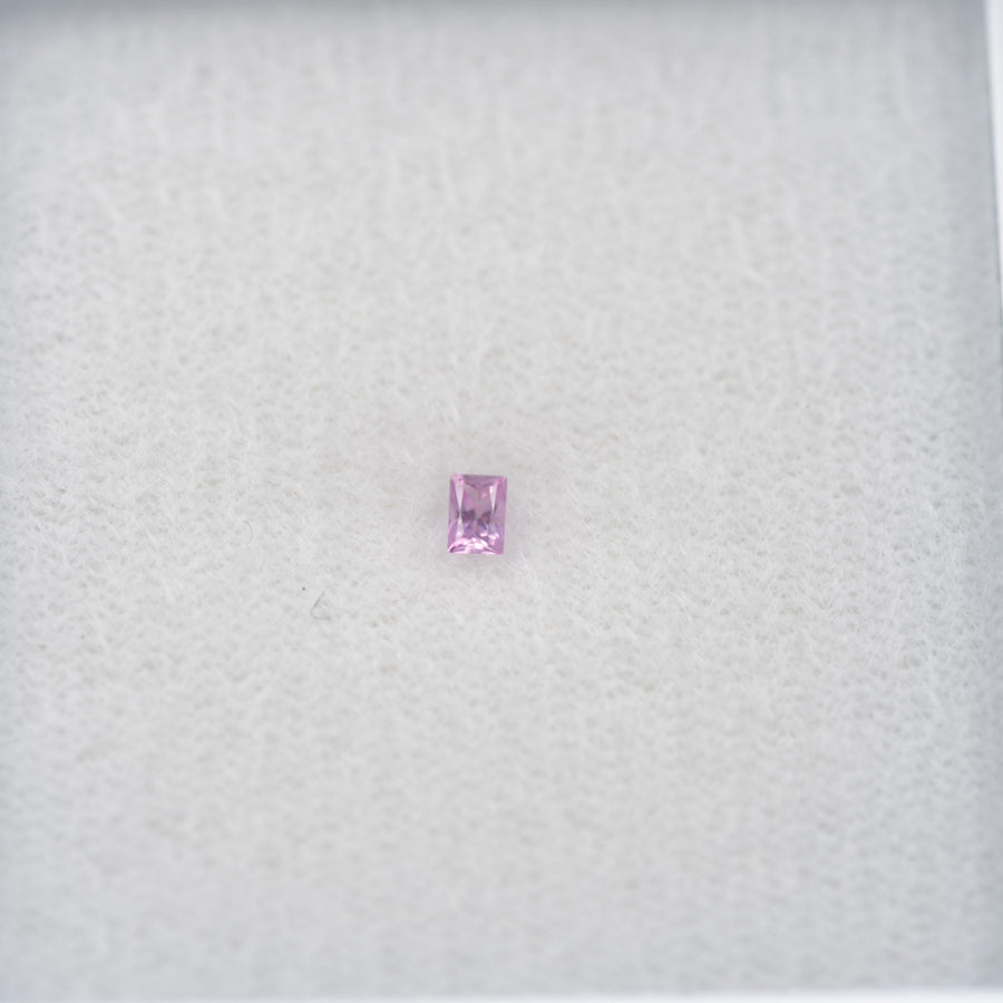 LOTS:Natural Pink Sapphire Loose Gemstone Baguette Princess Cut