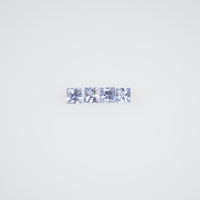 1.6-2.3 MM Natural Princess Cut Blue Sapphire Loose Gemstone