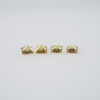 2.1-2.9 mm Natural Calibrated Yellow Sapphire Loose Gemstone Princess Cut