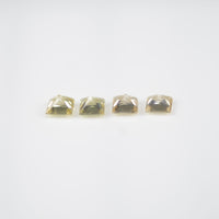 2.2-2.8 mm Natural Calibrated Yellow Sapphire Loose Gemstone Princess Cut