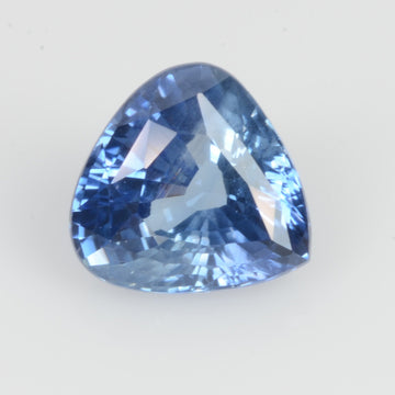 1.69 cts Unheated Natural Blue Sapphire Loose Gemstone Trillion Cut Certified