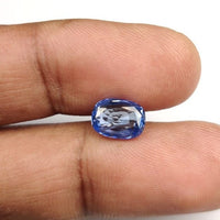 2.50 cts Natural Blue Sapphire Loose Gemstone Cushion Cut