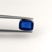 1.64 cts Unheated Natural Blue Sapphire Loose Gemstone Cabochon Cushion Cut Certified