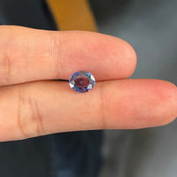 1.66 cts Natural Fancy Blue Sapphire Loose Gemstone Oval Cut