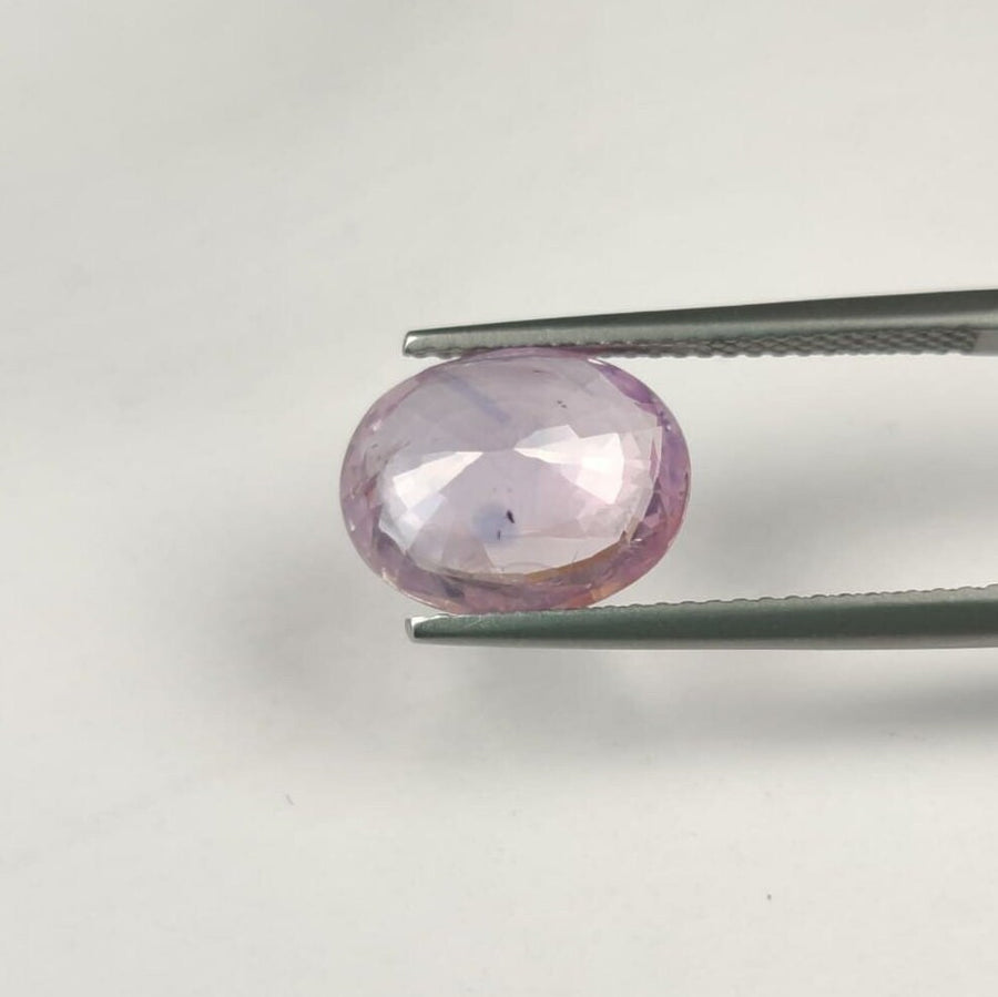 4.98 cts Natural Pink Sapphire Loose Gemstone oval Cut
