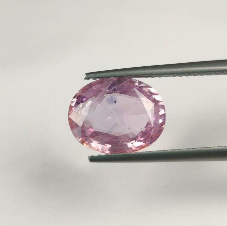 4.98 cts Natural Pink Sapphire Loose Gemstone oval Cut