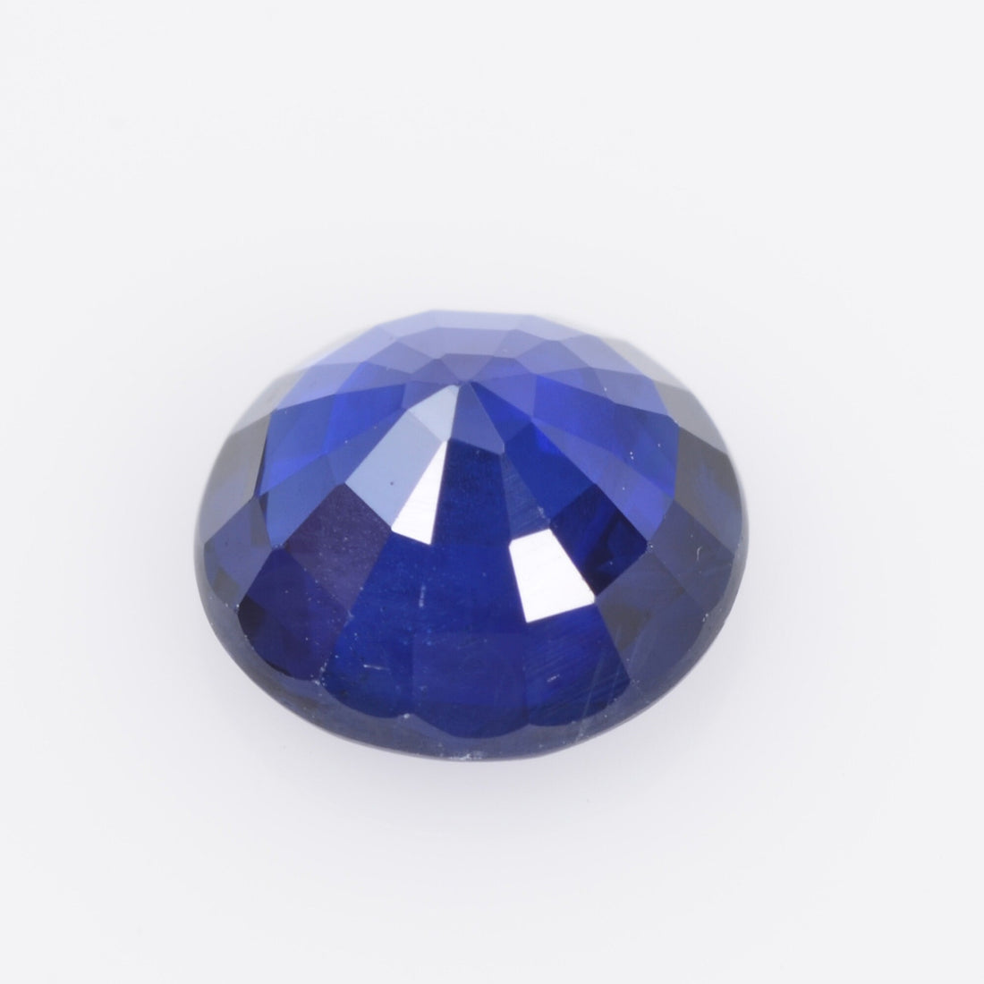 5.7-6.5 MM Natural Blue Sapphire Loose Gemstone Round Cut