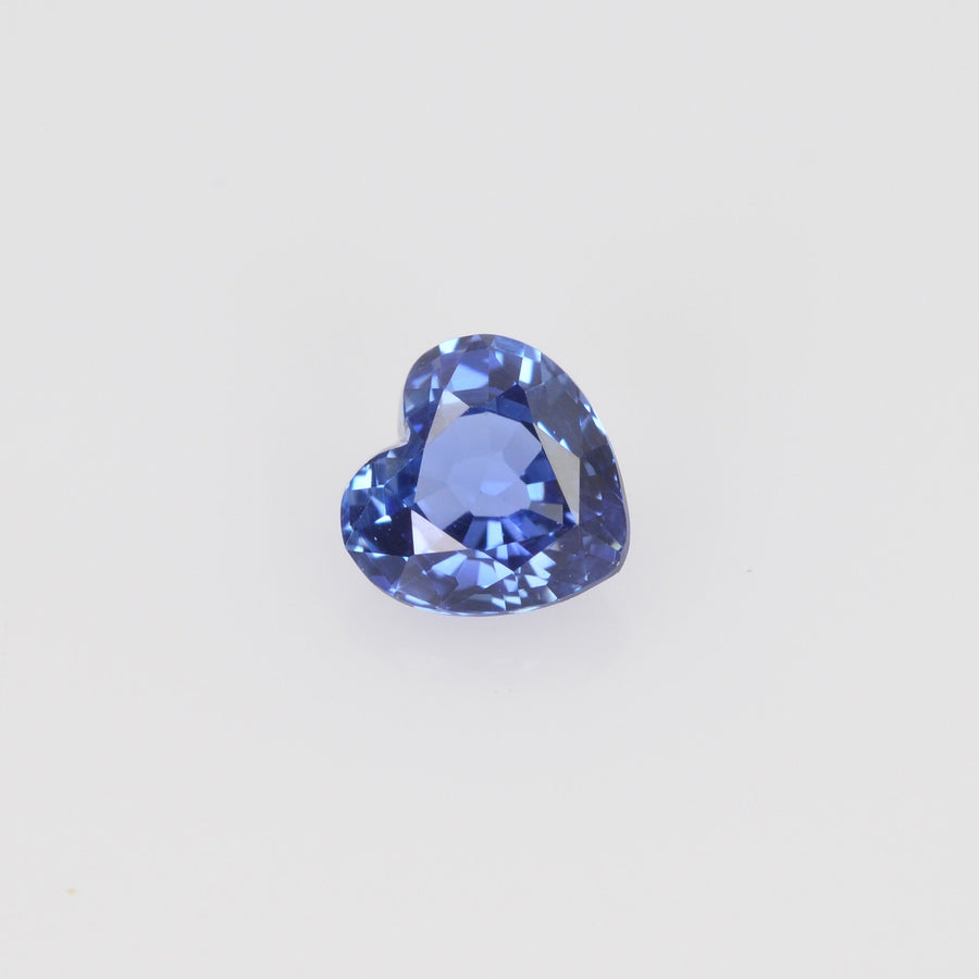5 -6.7 mm Natural Blue Sapphire Loose Gemstone Heart Cut