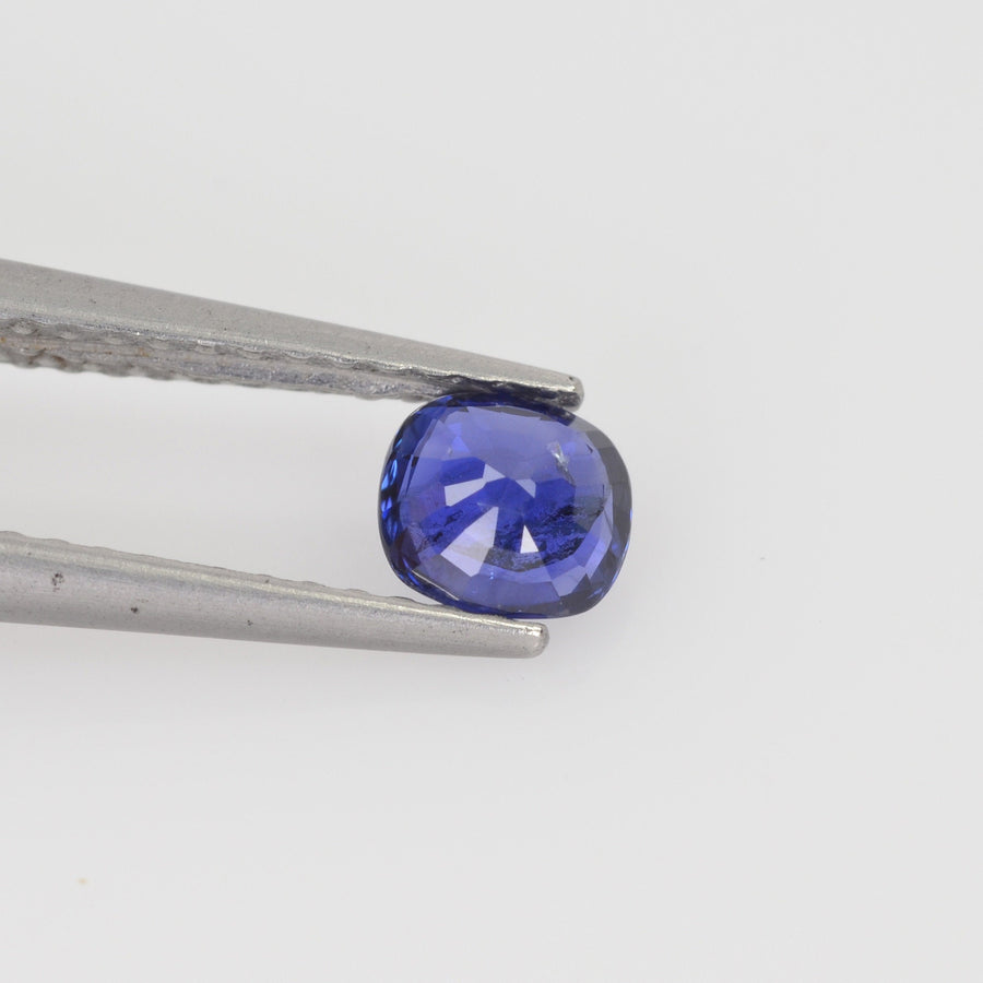 0.45 cts Natural Blue Sapphire Loose Gemstone Cushion cut