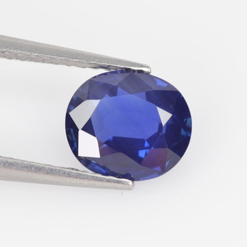 1.59 cts Natural Blue Sapphire Loose Gemstone Oval Cut