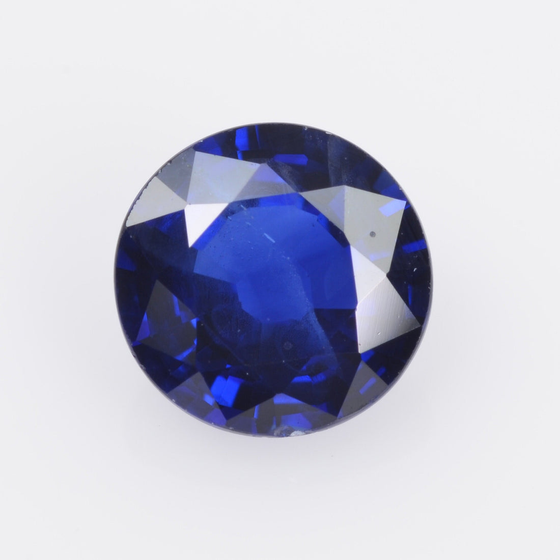 5.7-6.5 MM Natural Blue Sapphire Loose Gemstone Round Cut