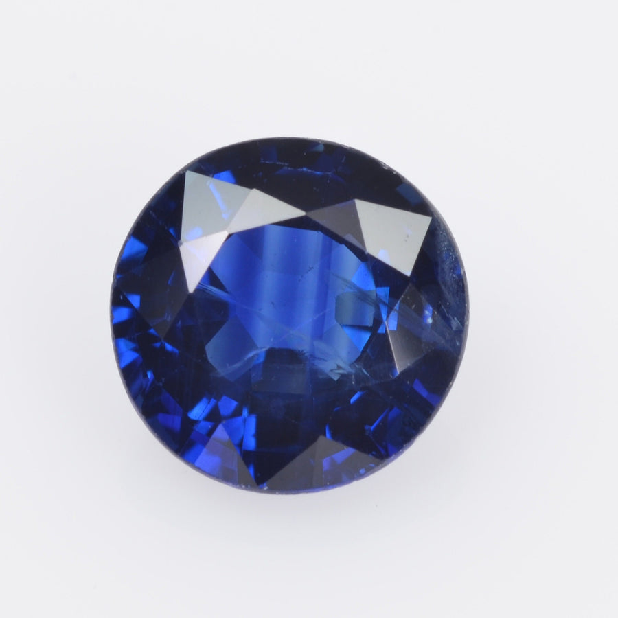 5.7-6.5 MM Natural Blue Sapphire Loose Gemstone Round Cut