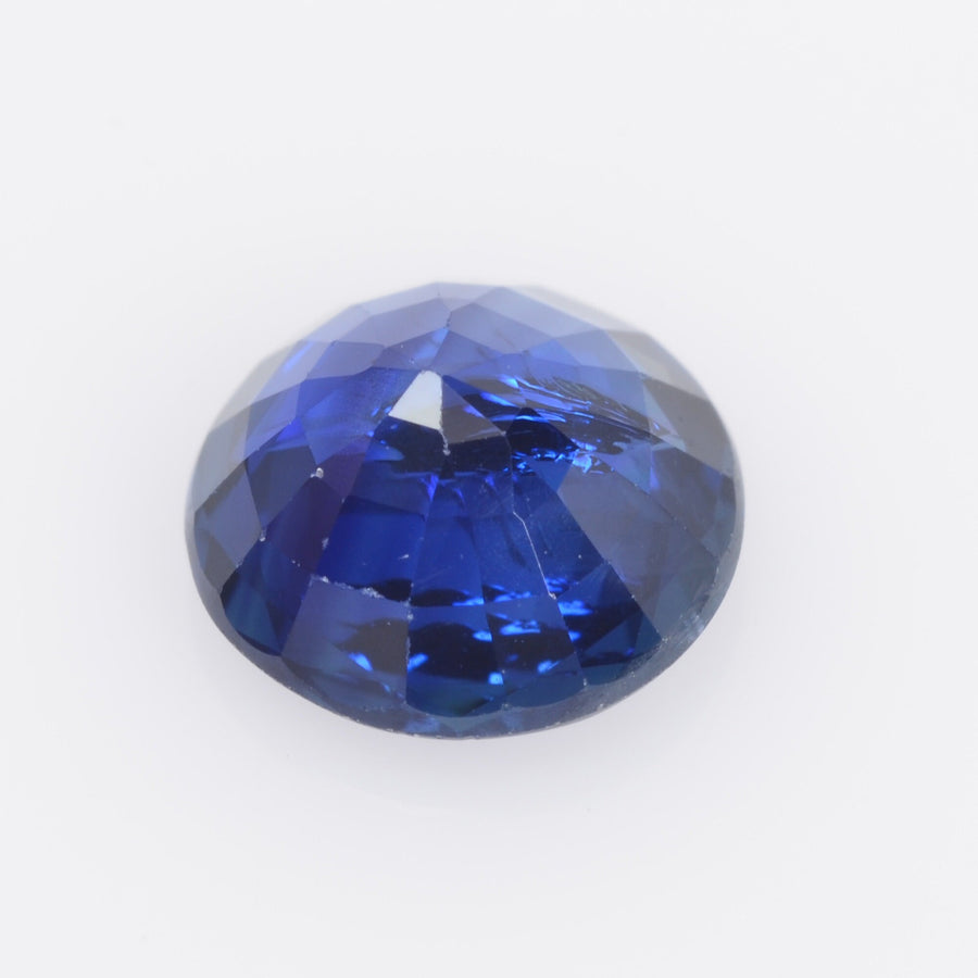 5.7-6.5 MM Natural Blue Sapphire Loose Gemstone Round Cut