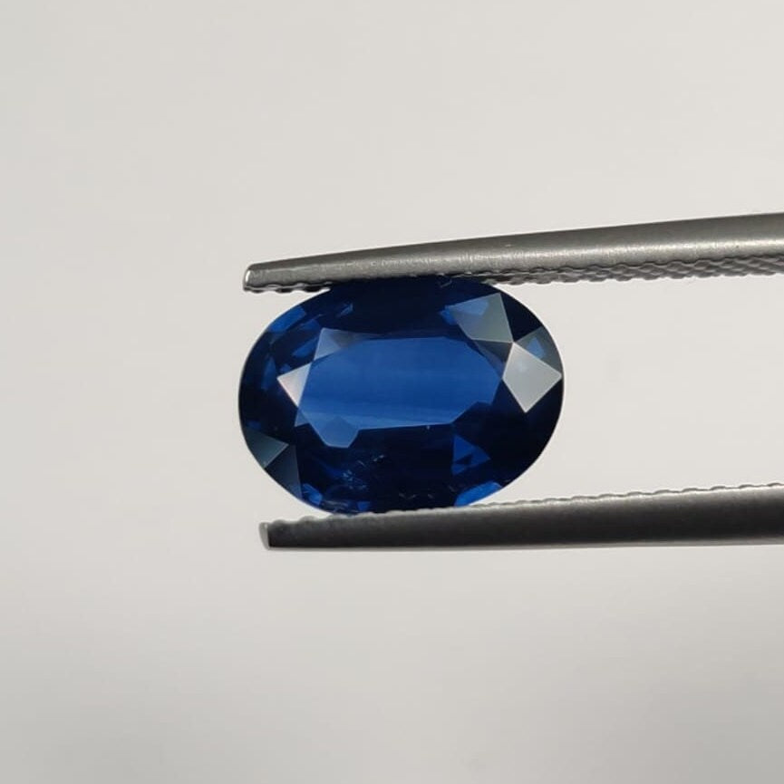2.48 cts natural blue sapphire loose gemstone oval cut