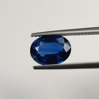 2.48 cts natural blue sapphire loose gemstone oval cut