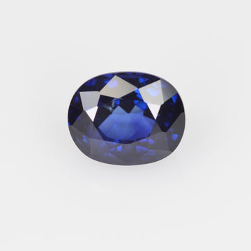 1.76 cts Natural Blue Sapphire Loose Gemstone Oval Cut