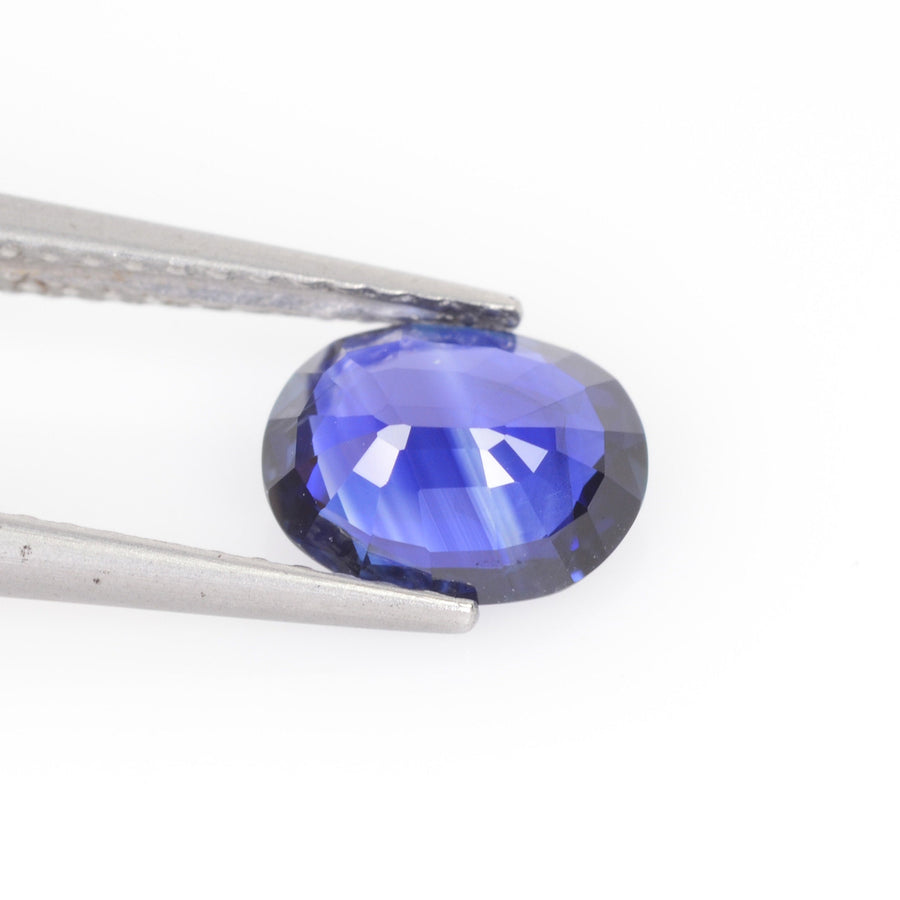 1.26 cts Natural Blue Sapphire Loose Gemstone Oval Cut