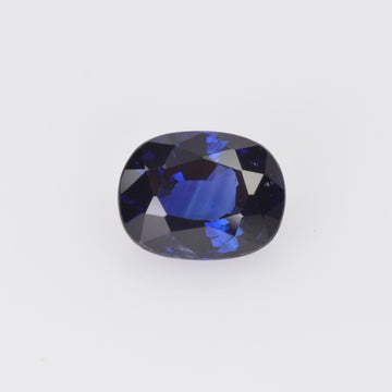 1.37 cts Natural Blue Sapphire Loose Gemstone Cushion Cut