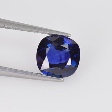 1.44 cts Natural Blue Sapphire Loose Gemstone Cushion Cut