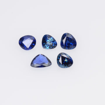 1.38 Cts Lot Natural Blue Sapphire Loose Gemstone Mix Cut