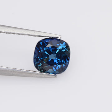 1.28 cts Natural Blue Sapphire Loose Gemstone Cushion Cut
