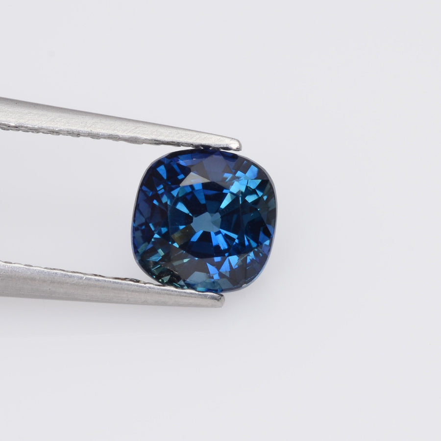 1.28 cts Natural Blue Sapphire Loose Gemstone Cushion Cut