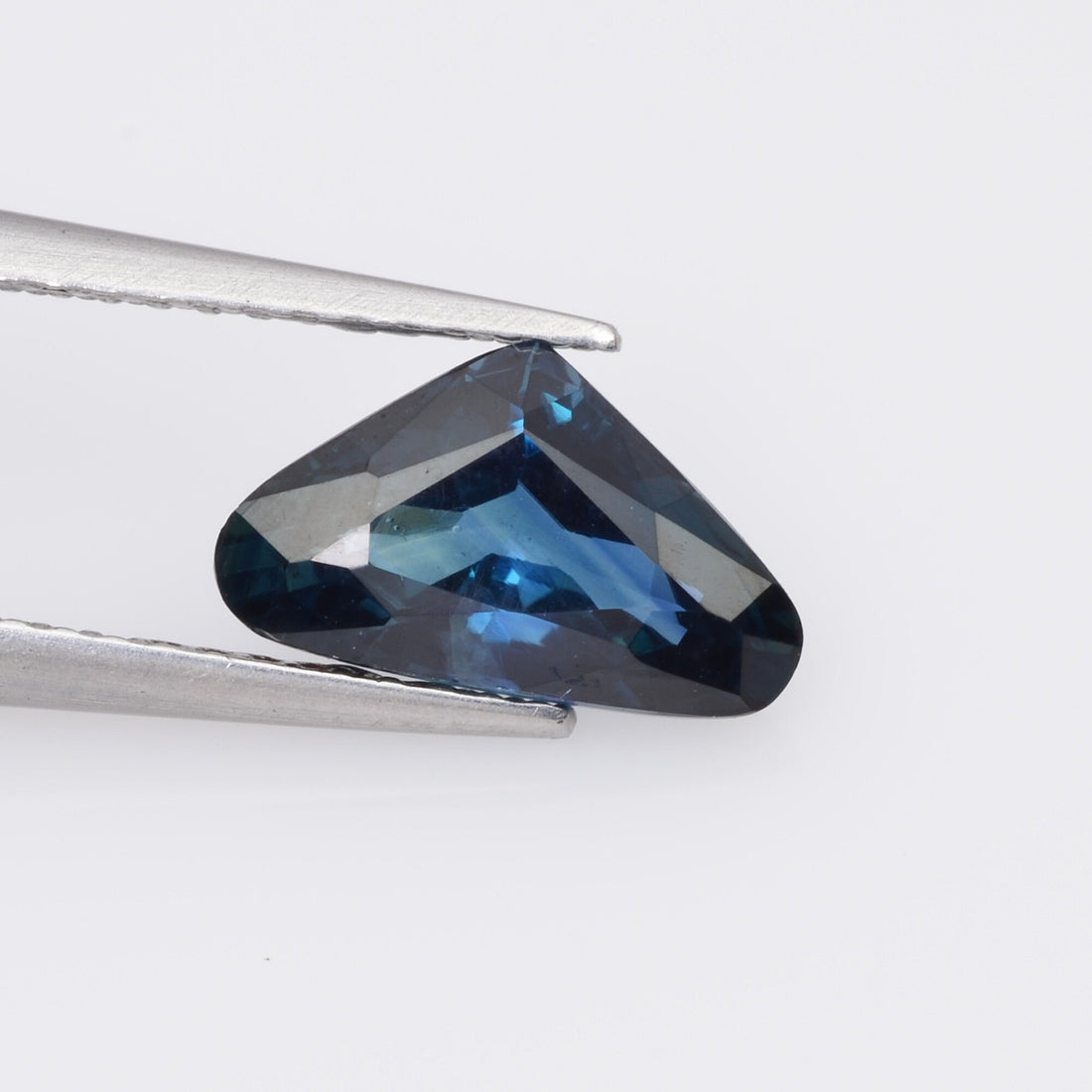 1.58 cts Natural Teal Blue Sapphire Loose Gemstone Trillion Cut