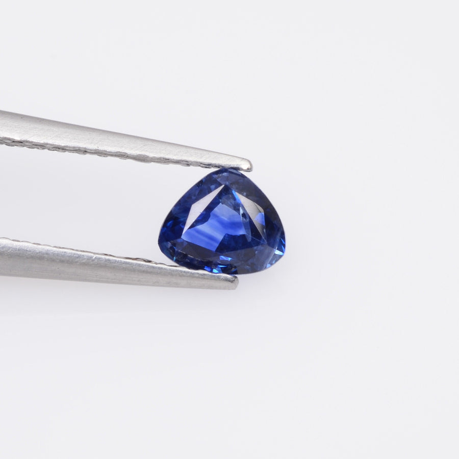 0.34-0.48 cts Natural Blue Sapphire Loose Gemstone Trillion Cut