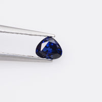 0.34-0.48 cts Natural Blue Sapphire Loose Gemstone Trillion Cut