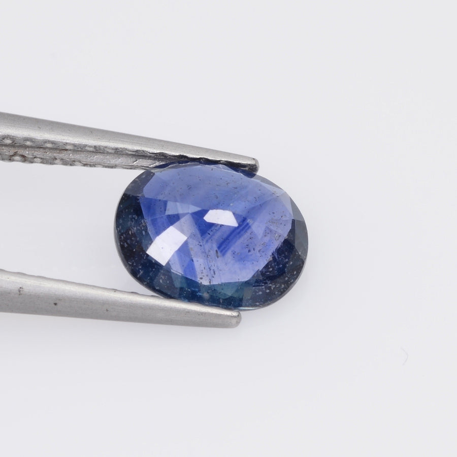 1.35-1.96 cts natural blue sapphire loose gemstone oval cut