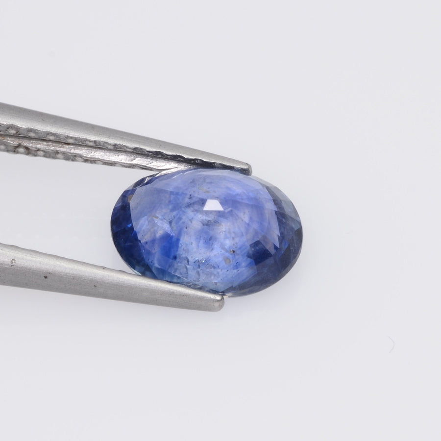 1.35-1.96 cts natural blue sapphire loose gemstone oval cut