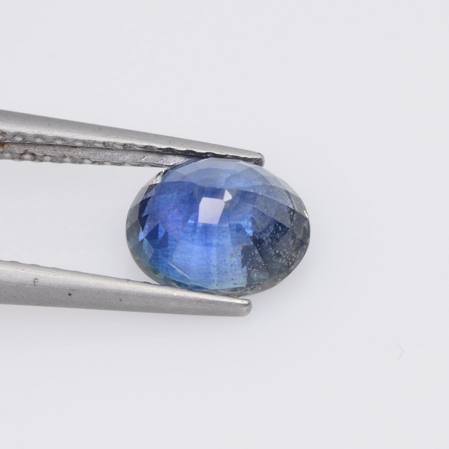 1.35-1.96 cts natural blue sapphire loose gemstone oval cut