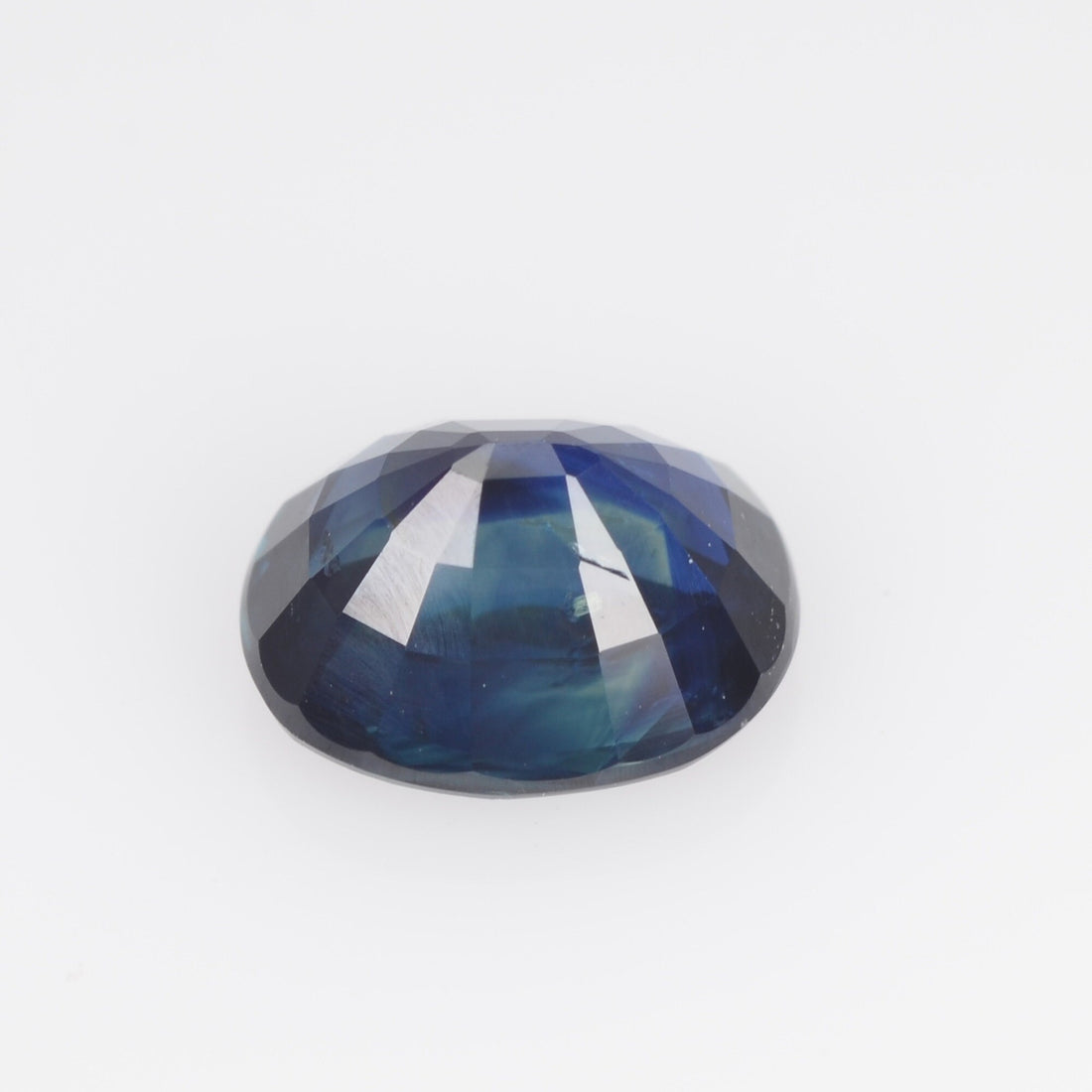 1.42 cts Natural Teal Bluish Green Sapphire Loose Gemstone Oval Cut