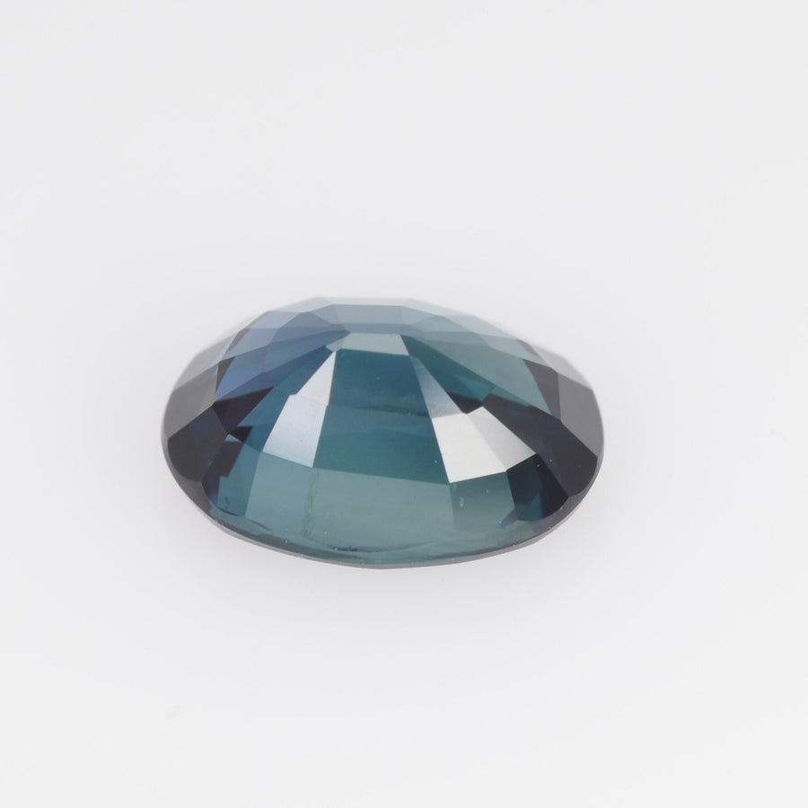 1.46 cts Natural Teal Bluish Green Sapphire Loose Gemstone Oval Cut