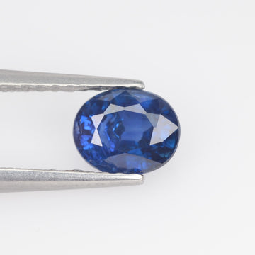 0.87 cts Natural Blue Sapphire Loose Gemstone Oval Cut