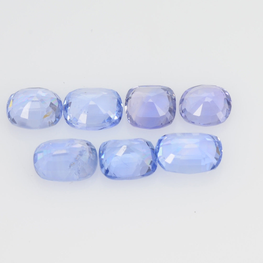 LOTS: Unheated Natural Blue Sapphire Loose Gemstone Oval & Cushion Cut